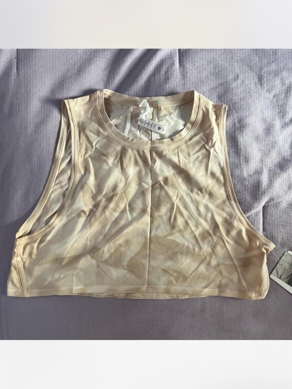 Lululemon LA super crop tank